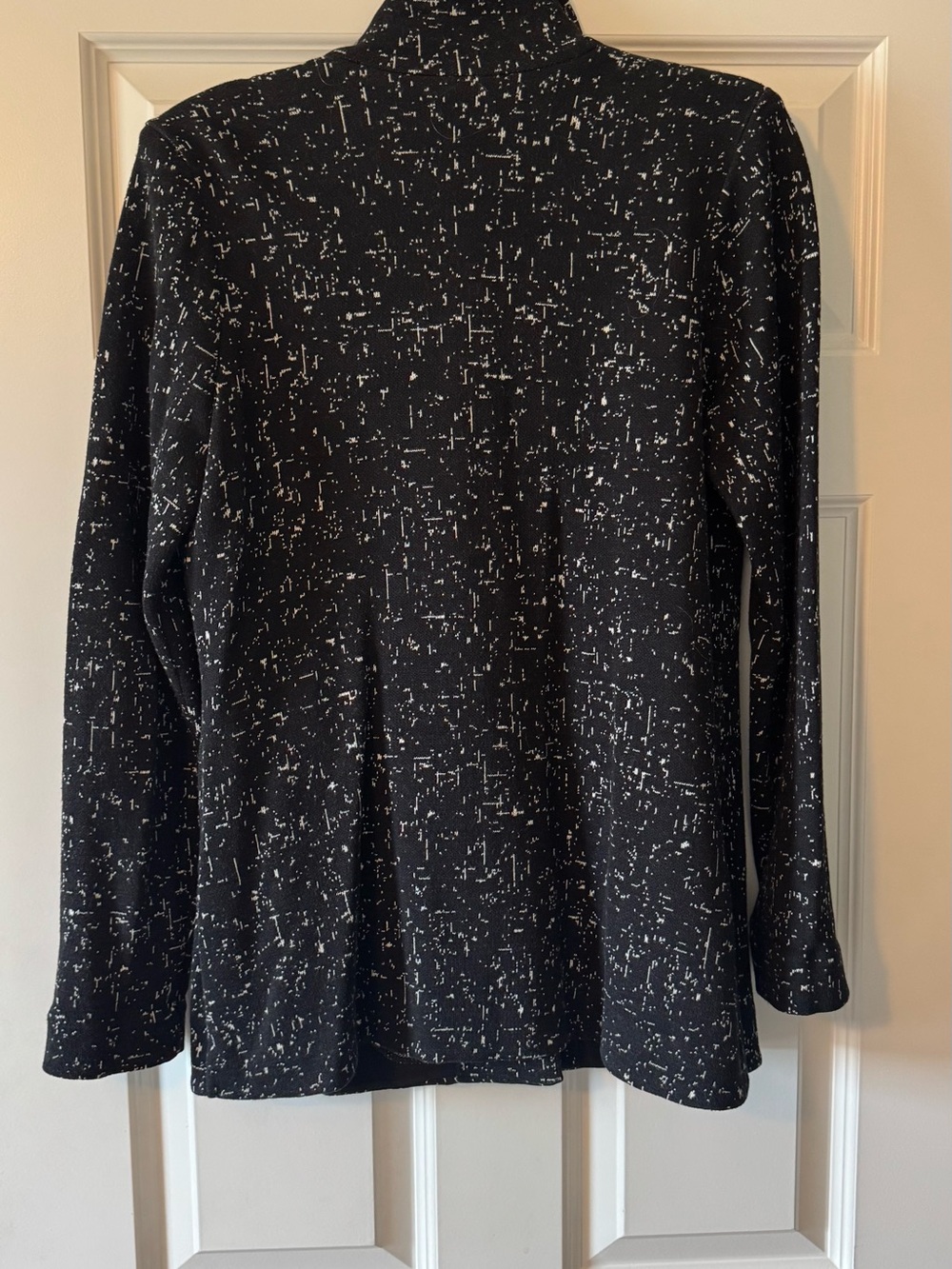 Nic + Zoe Black White Jacket Blazer Cardigan M - Picture 3 of 3